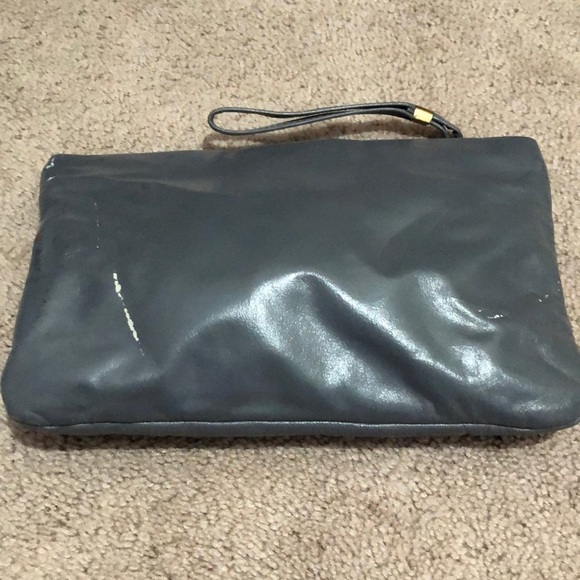 Vintage Small Grey Wristlet Purse - Picture 3 of 5